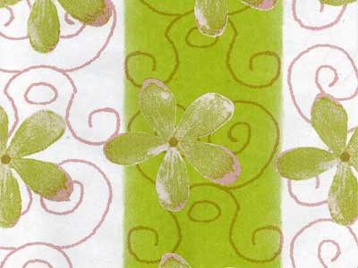 Seidenpapier Blumenpapier Einschlagpapier für Blumen: Clematis