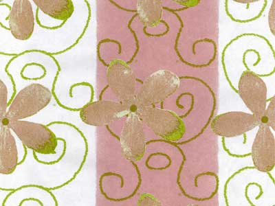 Seidenpapier Blumenpapier Einschlagpapier für Blumen: Clematis