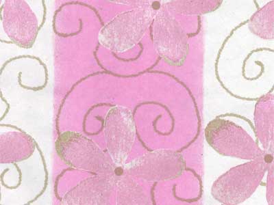 Seidenpapier Blumenpapier Einschlagpapier für Blumen: Clematis