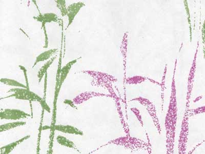 Seidenpapier Blumenpapier Einschlagpapier für Blumen: Gräser
