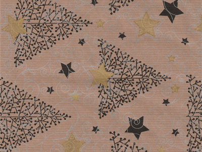 Seidenpapier Blumenpapier Einschlagpapier f&uuml;r Blumen: Christmas Tree