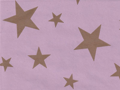 Seidenpapier Blumenpapier Einschlagpapier f&uuml;r Blumen: Candy Stars