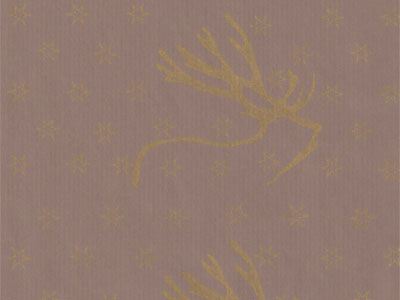 Seidenpapier Blumenpapier Einschlagpapier f&uuml;r Blumen: Nordic Reindeer Midnight